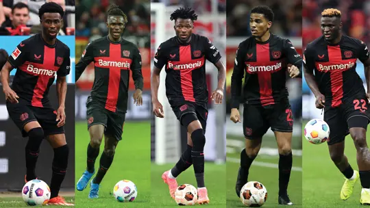 Leverkusen’s African quintet: Architects of Bundesliga triumph